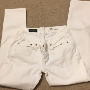 J.crew white jeans
